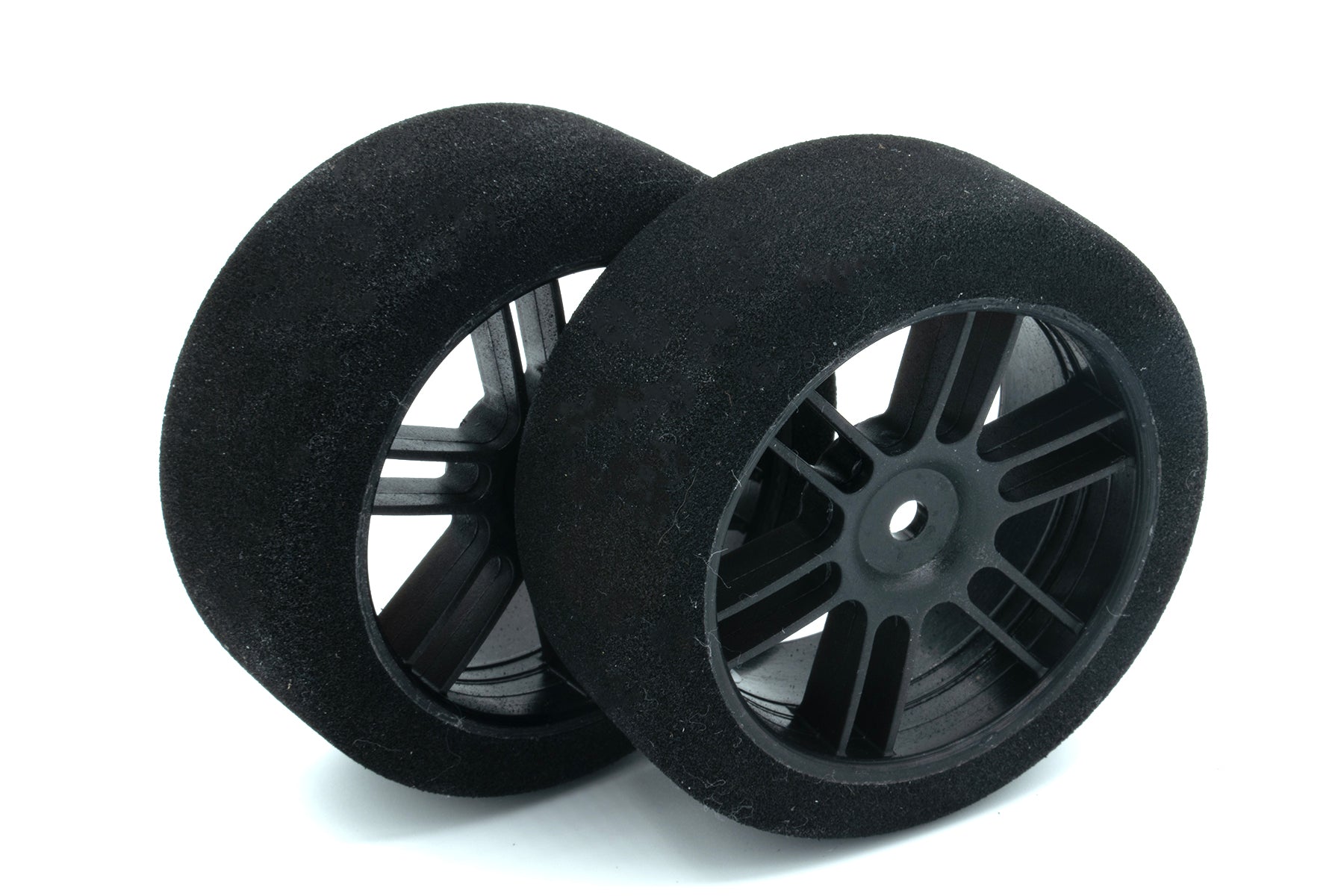 BSR F2640-B Foam Tires NITRO (Black) (2) (26mm Wide) (40 Shore) w/12mm Hex w/Free Stickers