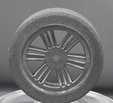 CONJ13773 Contact 1/10 Front 26mm 37 Shore Carbon Rim On Road Foam Tires (2)