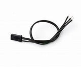 TQ Wires 180mm Servo Ext 22g Trip Black TQ2218