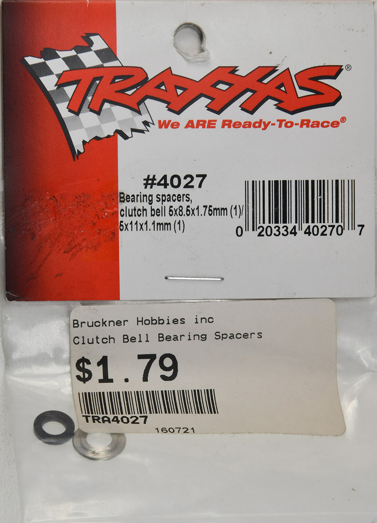 Traxxas Clutch Bell Bearing Spacers TRA4027