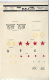 Micro Scale 1/4 & 1/76 Russian Armor Markings MSD7243