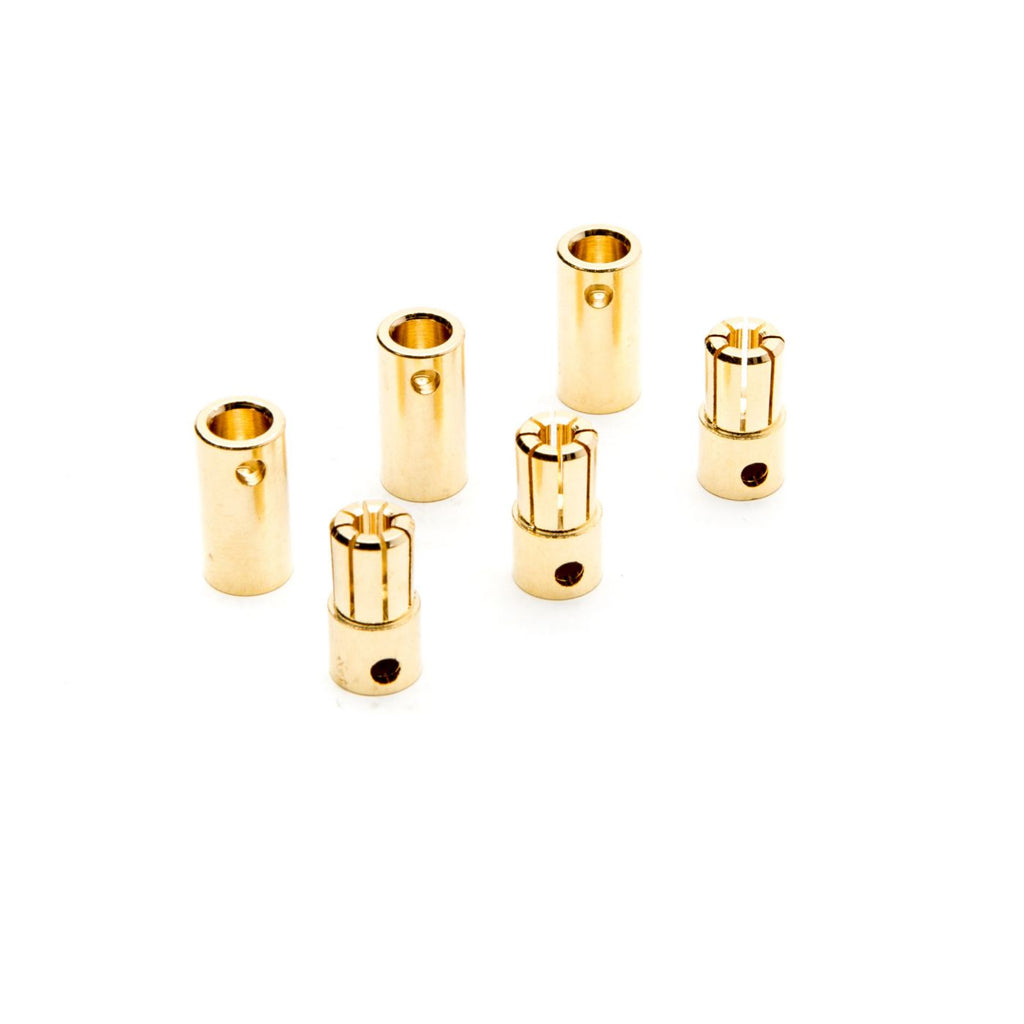Dynamite Connector: Gold Bullet Set, 6.5mm (3) DYNC0091