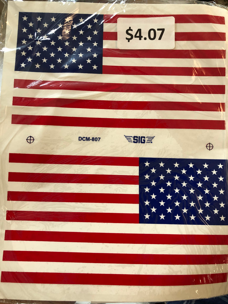 Sig 4.5x8 American Flag SIGDCM807