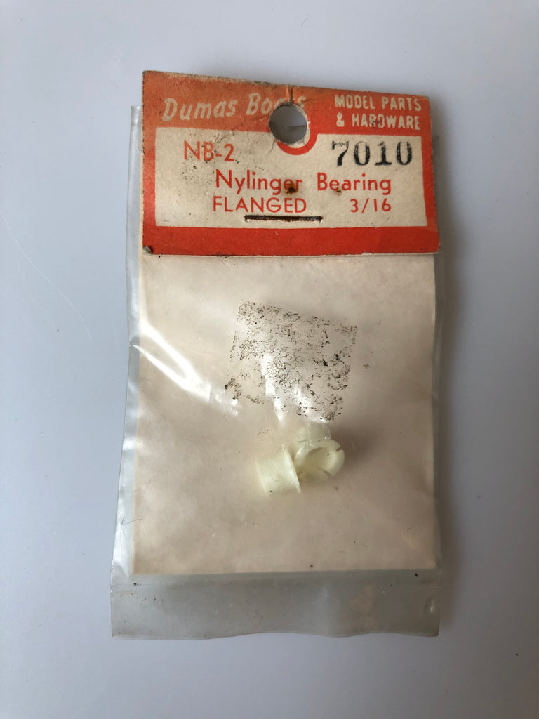 Dumas Nylon Bearing Flanged 3/16 Vintage DUM7010