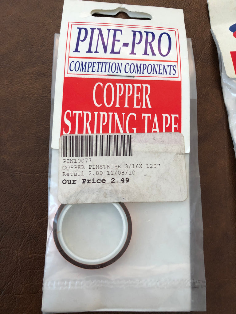 Pine-Pro Copper Striping Tape 3/16x120" PPR10077