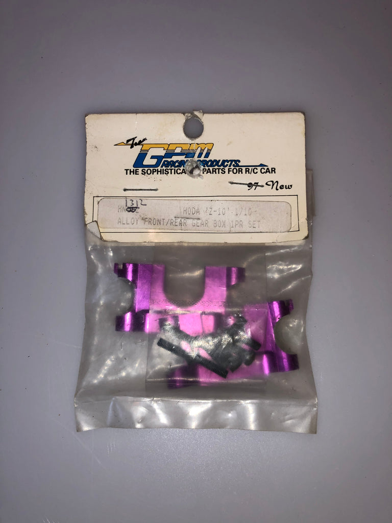 GPM Alloy Front/Rear Gear Box Z-10 1 Pair Purple GPMHN1312