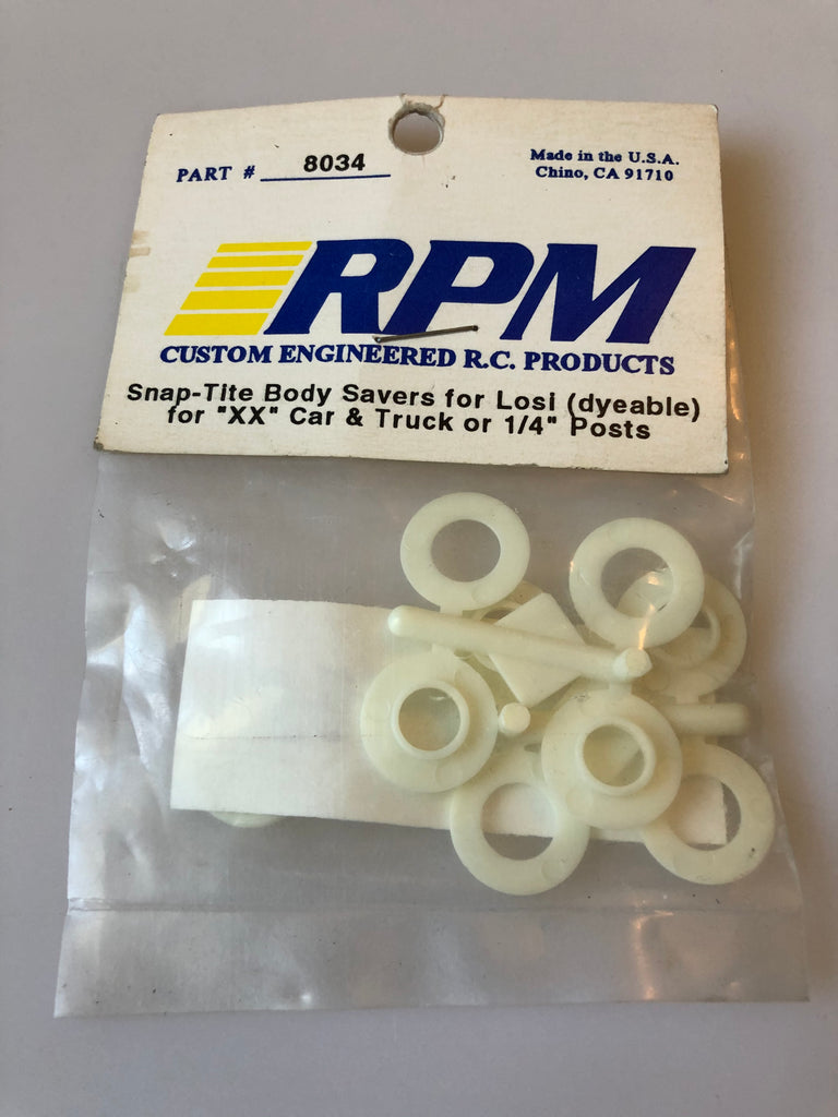 RPM Snap-Tite Body Savers Losi 1/4" Posts RPM8034