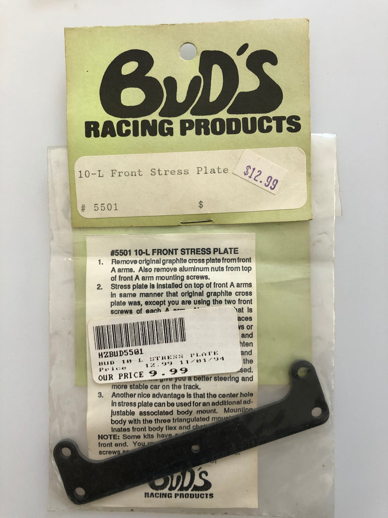 Bud's Racing Products ASC 10-L Front Stress Plate BUD5501