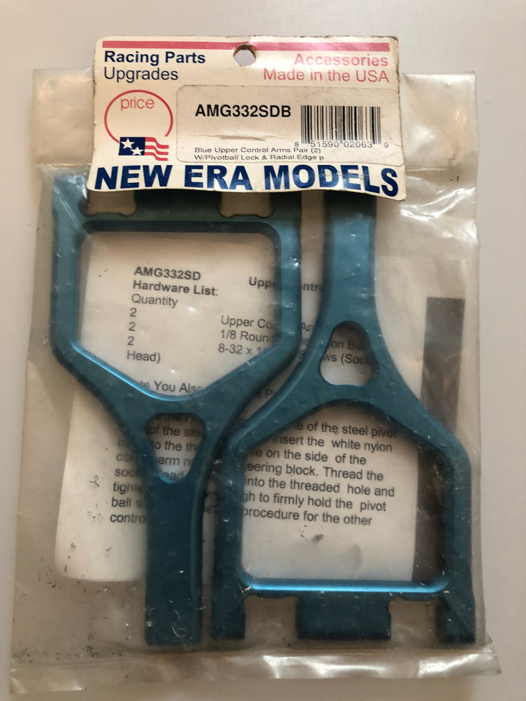 New Era Blue Upper Control Arms Pair (2) NEMAMG332SDB