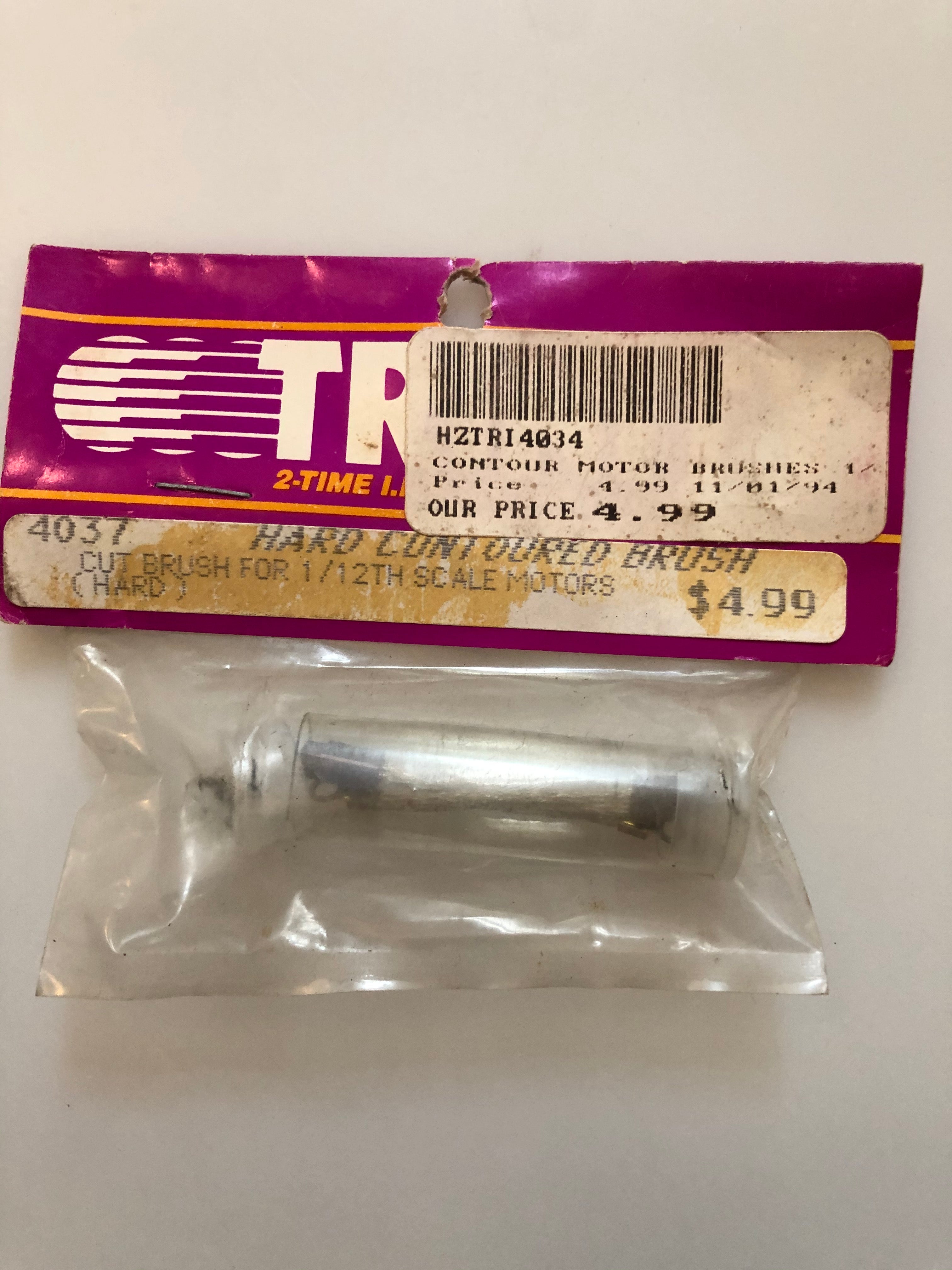 Trinity Hard Contoured Brush for 1/12 Scale TRI4037