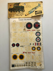 ESCI G.B. Vickers Wellington DECALS 1/72 ESCI63