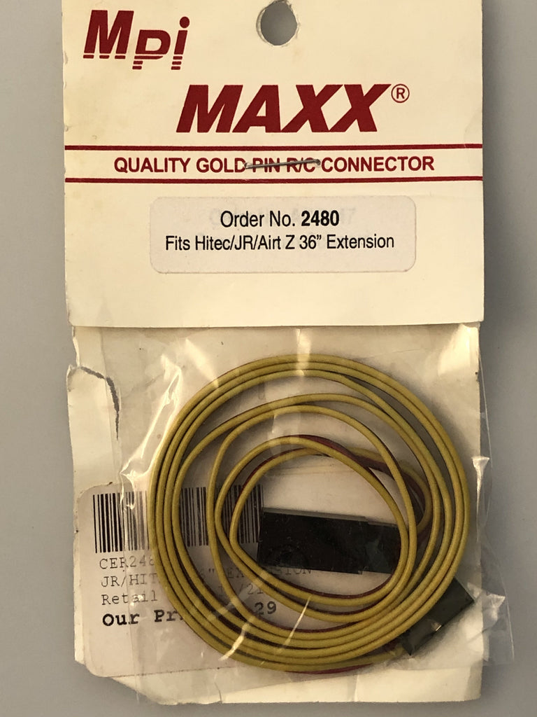 Maxx Products 2480 Hitec JR Airtronics Z 36" Extension CER2480