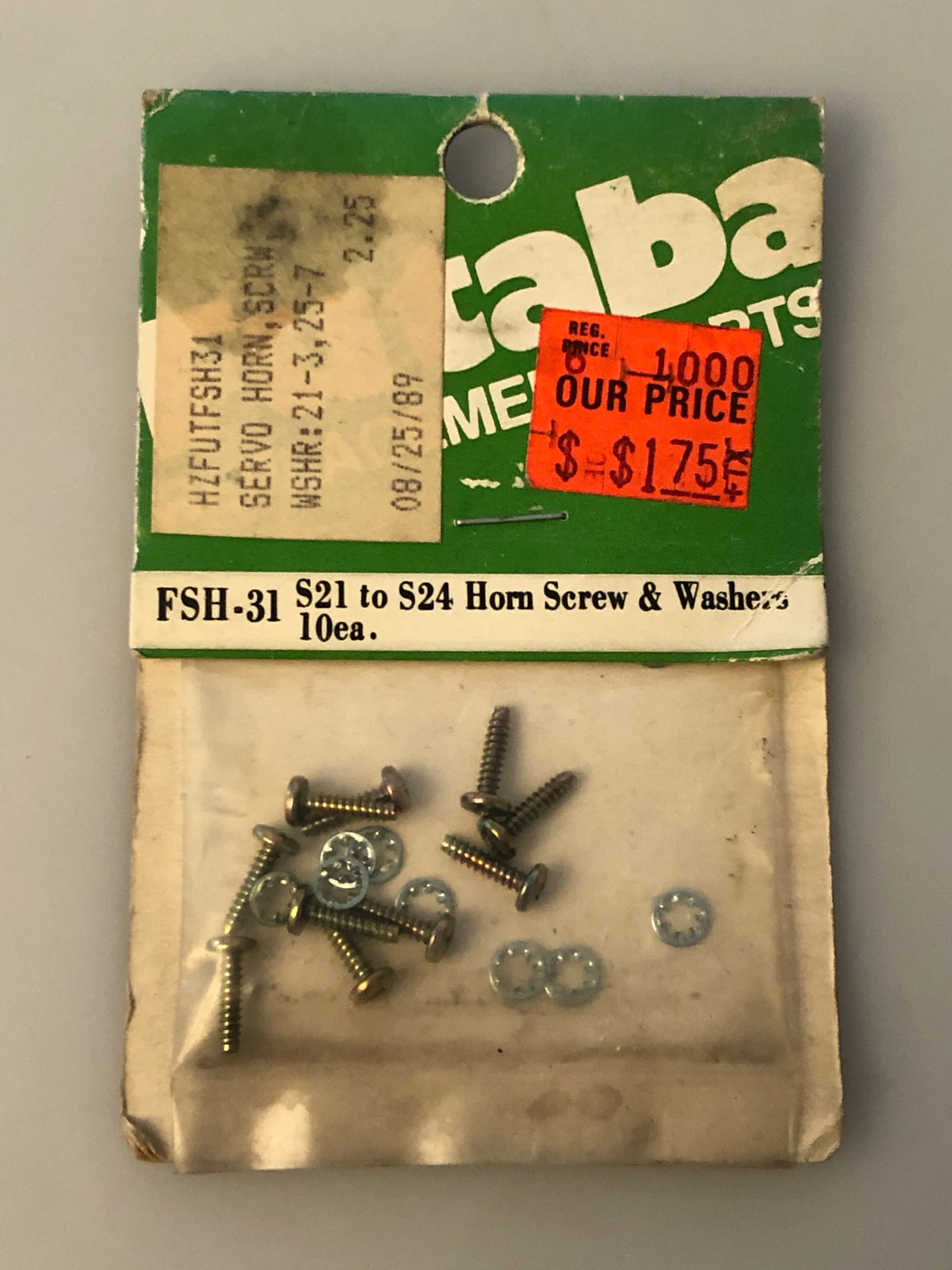 Futaba Servo Hornscrwwshr:21-325-7 FUTFSH31