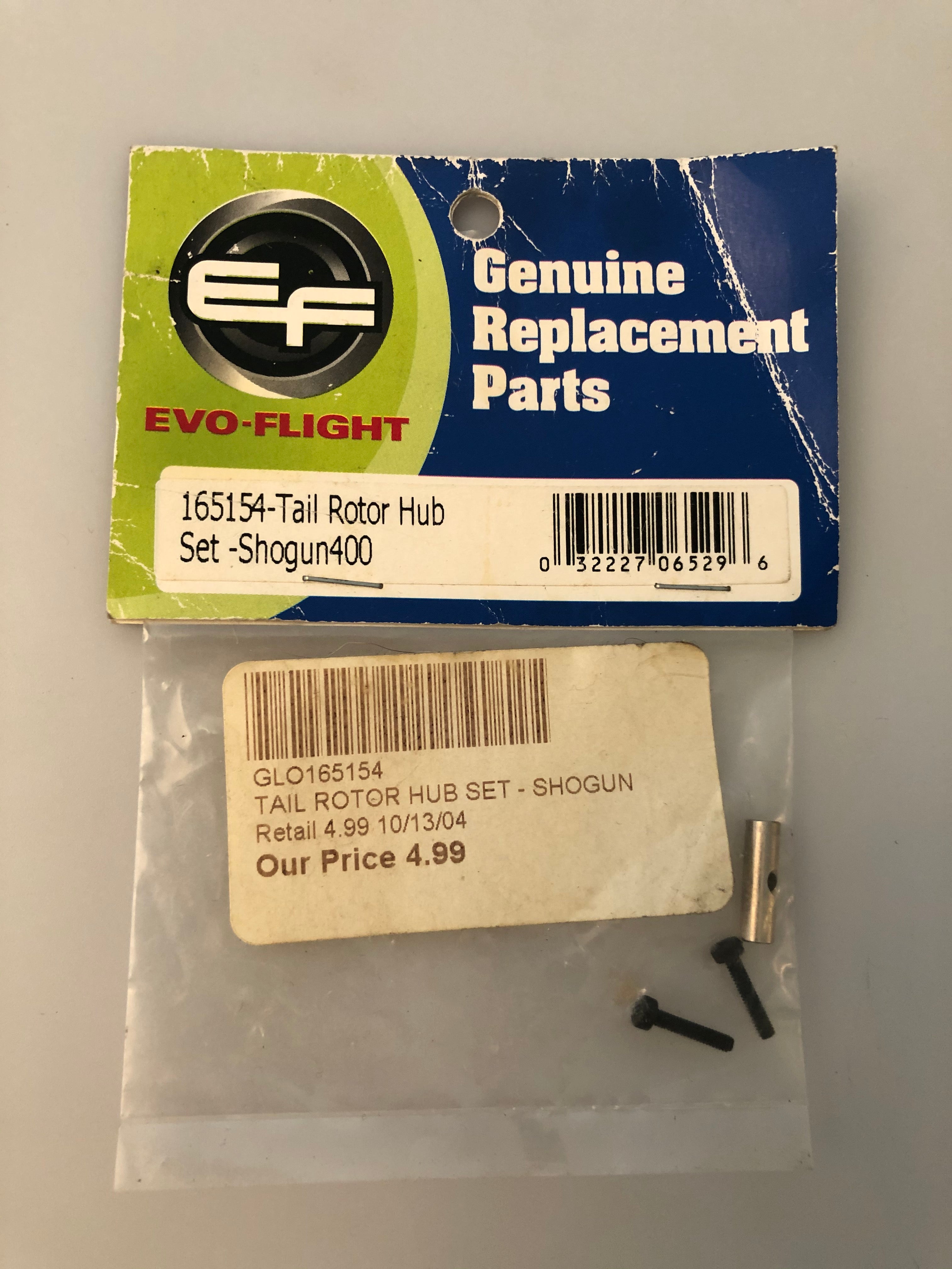 Evo-Flight Helicopters 165154 Tail Rotor Hub Set Shogun 400 GLO165154