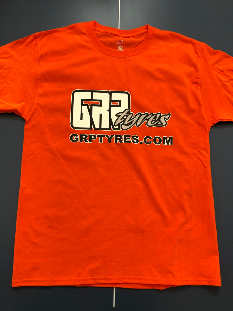 T-Shirt GRP Tyres Orange Adult 2X-Large TSHIRTGRPORG2XL