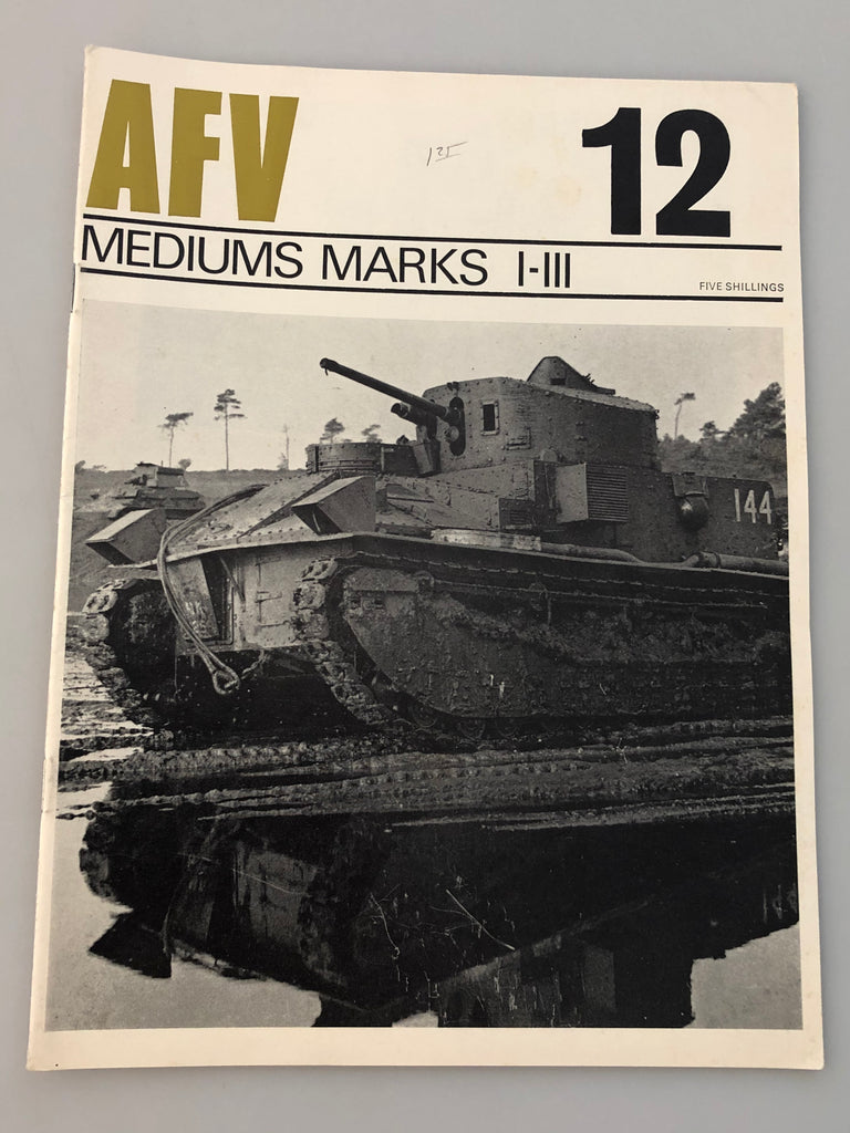 AFV 12 Mediums Marks I-III Profile Publications (Box 9) AFV12