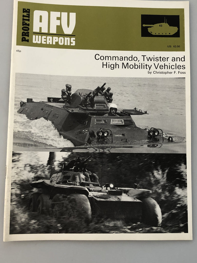 AFV November 1973 Commando, Twister and High Mobility Vehicles Profile Publications (Box 9) AFVNOV73