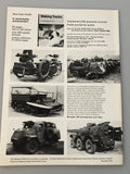 AFV November 1973 Commando, Twister and High Mobility Vehicles Profile Publications (Box 9) AFVNOV73