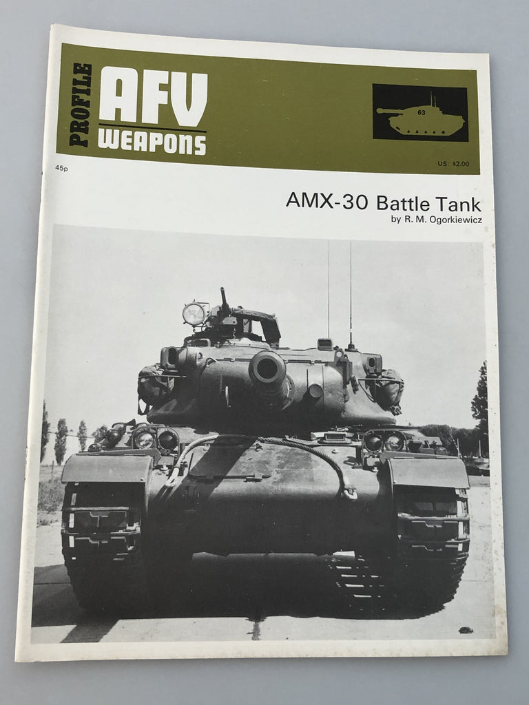 AFV December 1973 AMX-30 Battle Tank Profile Publications (Box 9) AFVDEC73
