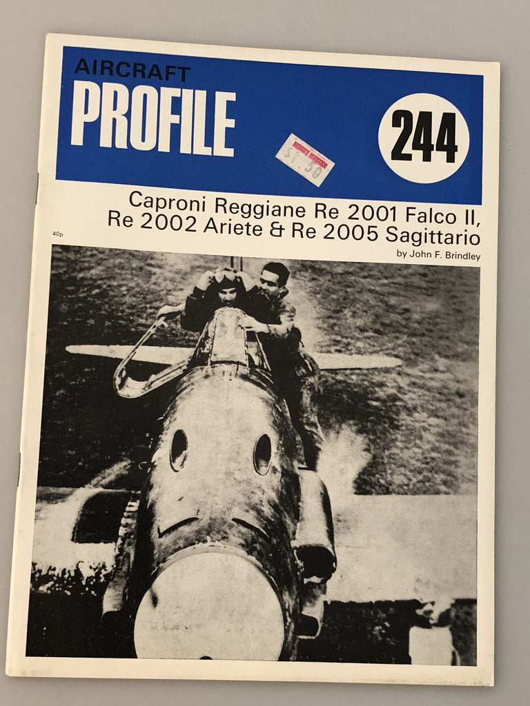 Aircraft Profile 244 Caproni Reggaine Re 2001 Falco II  Profile Publications (Box 10) AP244