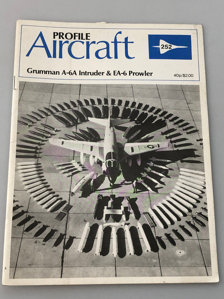 Aircraft Profile 252 Grumman A-6A Intruder & EA-6 Prowler Profile Publications (signed by Kurt H. Miska)(Box 10) AP252