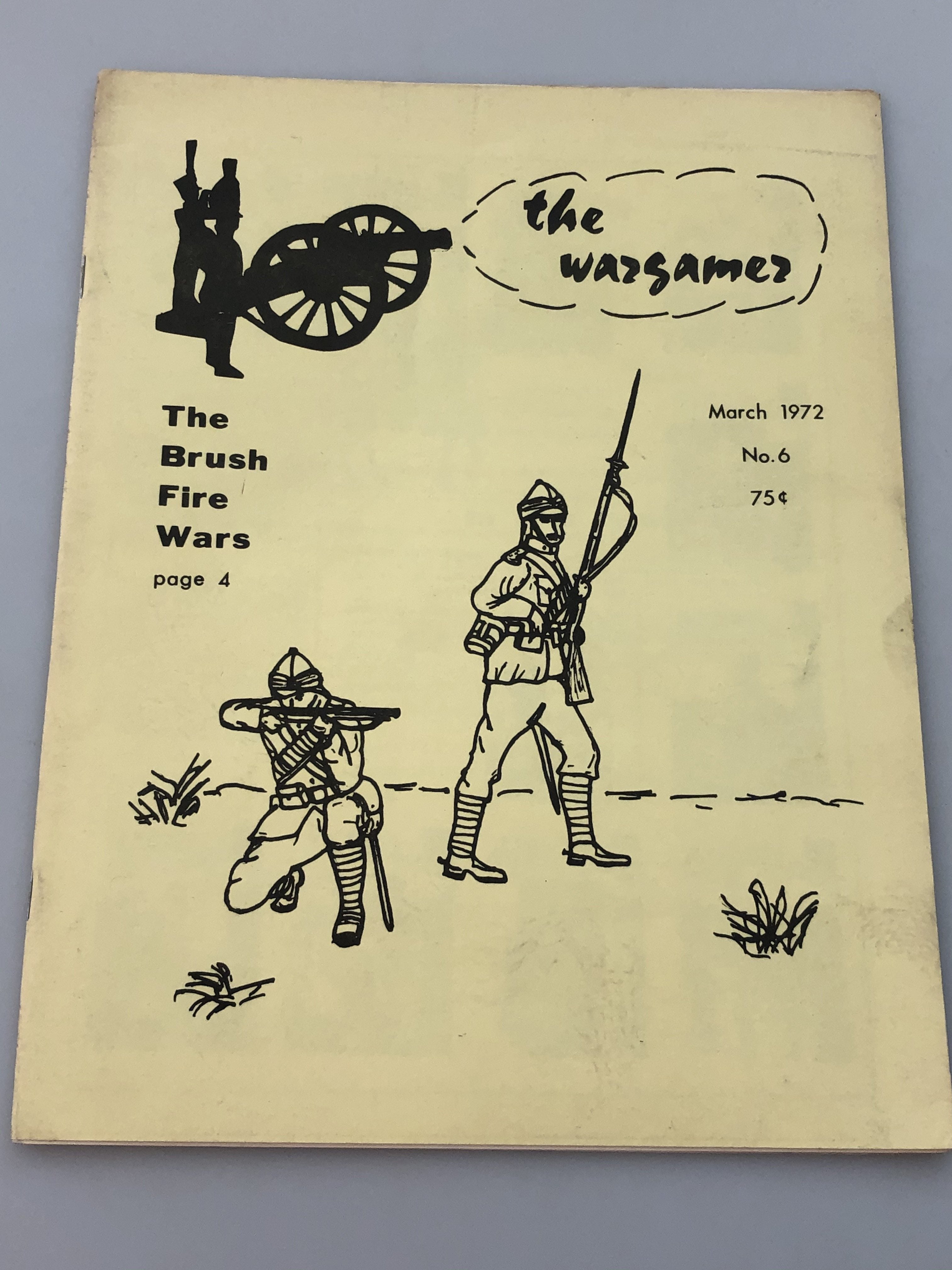 The Wargamer March 1972 No. 6 The Brush Fire Wars (Box 5) TWTBFW