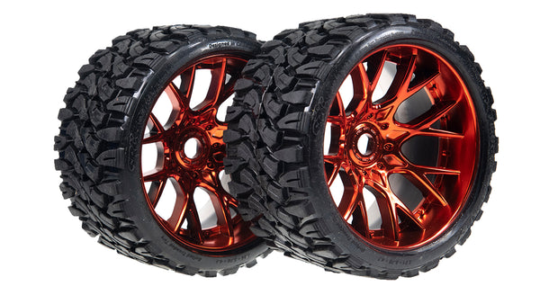 上品なブランド Sweep Racing Chrome Red Belted Road Off Crusher Terrain ボール