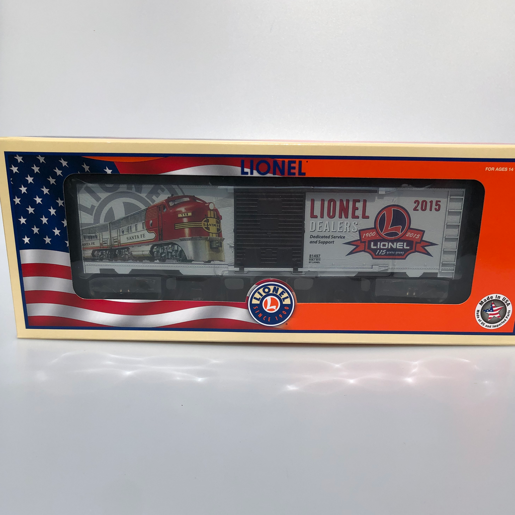 Lionel 2015 Dealer Appreciation Boxcar 115th Anniversary LNL6-81497