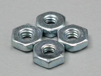 Dubro Steel Hex Nut 2-56 (4) DUB560