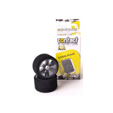 CONJT35FJ Contact 1:12 Front Double Pink Foam Tire (2)