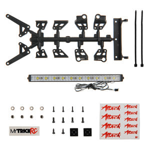 MyTrick RC 6" High Power Light Bar Kit - 1-6" High Power Light Bar with Mounting Brackets and Hardware MYKFT3