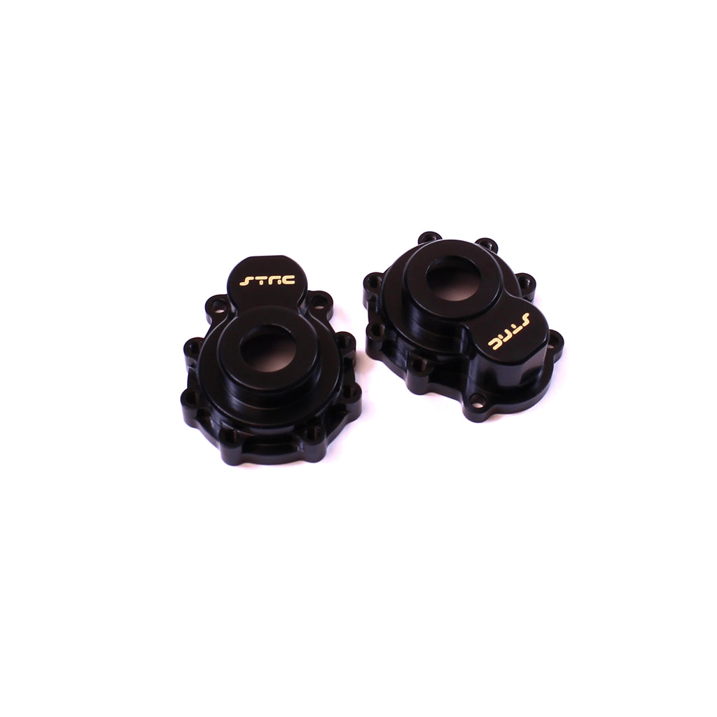 ST Racing Concepts CNC Machined Brass Outer Portal Drive Housing, Black, for Traxxas TRX-4, (1 pair) STRST8251B