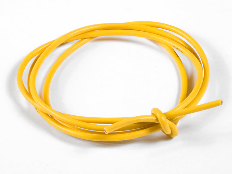 TQ Wires 16 Gauge 3 Yellow TQ1636