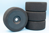 1:8 Foam GT Tire  2 Different Compounds Black Dish Rim (4 Tires)