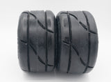 GRP GWX04-XM1 1:5 TC  REVO X-TECH Soft Compound Tire Black Wheel (2)
