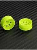 Pn Racing 2WD Machine Cut BBS Front Wheel F3 Yellow PNR288YF3