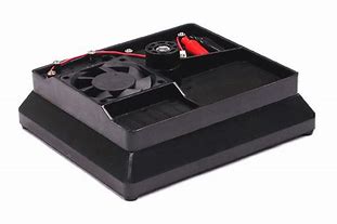 Integy Black Car Stand w/7.2v Cooling Fan INTT3792XK