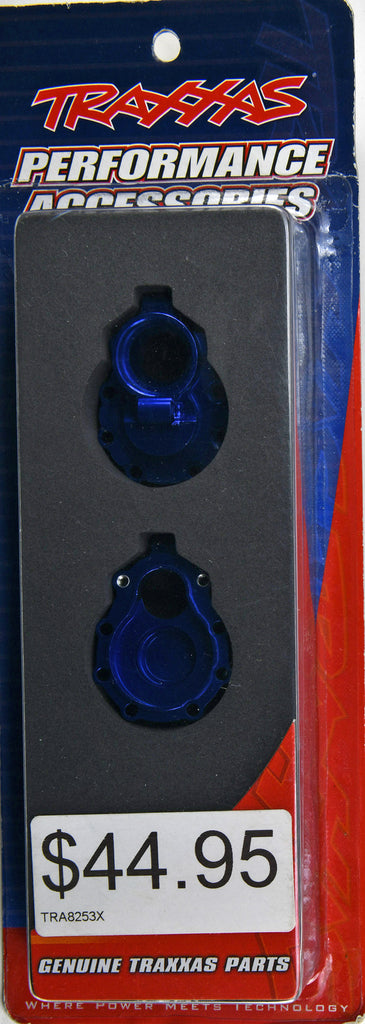 Traxxas Portal Housings, Inner (Rear), 6061-T6 Aluminum (Blue-Anodized) (2)/ 2.5x10 CS (2) TRA8253X