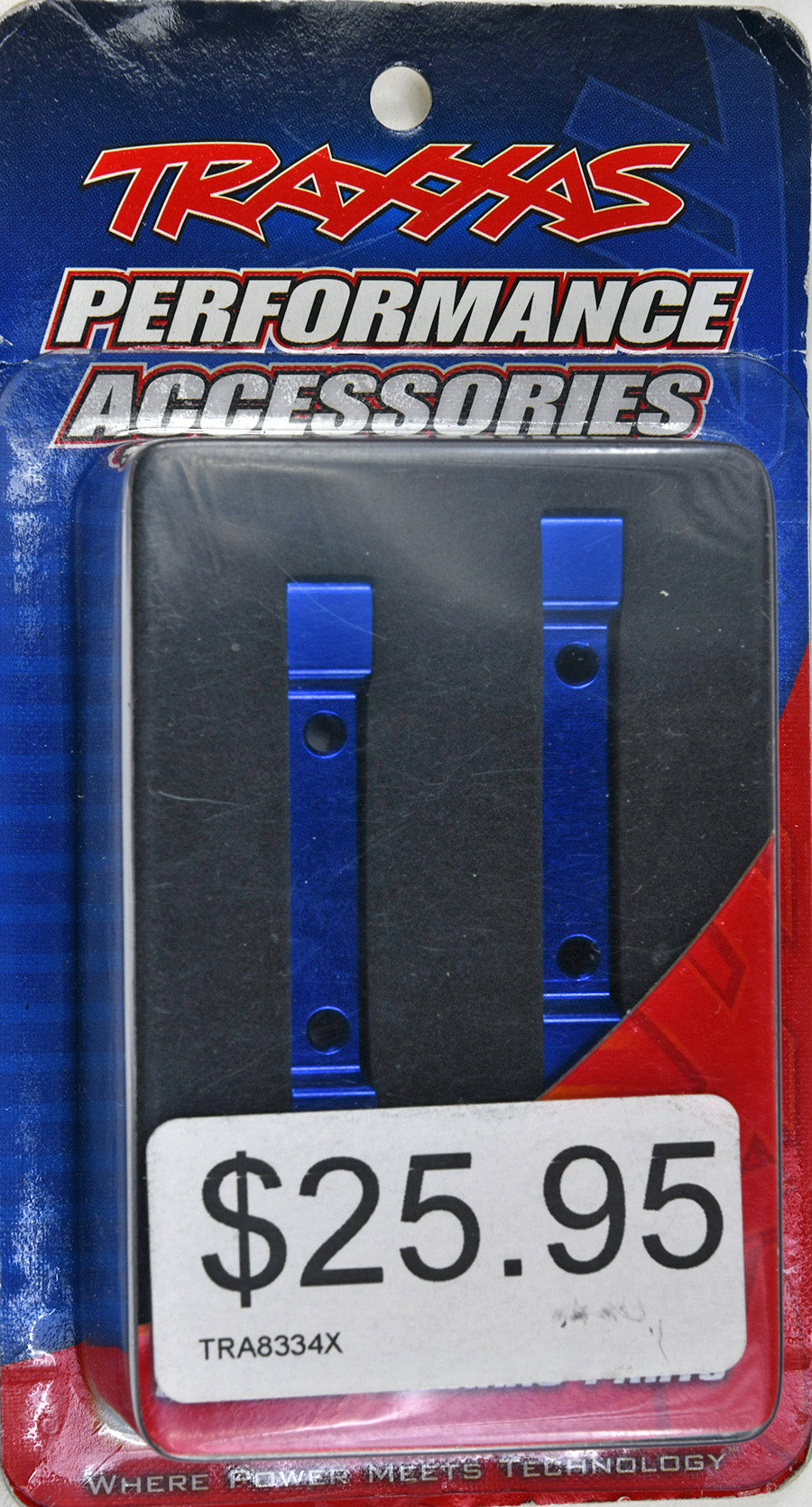 Traxxas Mounts, Suspension Arms, Aluminum (Blue-Anodized) (Front & Rear)/ Hinge Pin Retainers (12)/ Inserts (6) TRA8334X