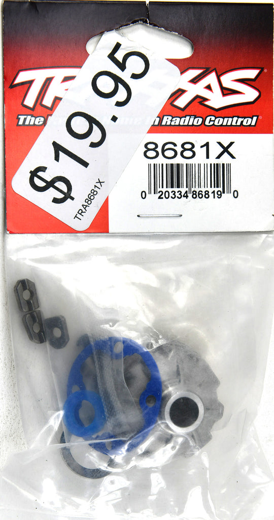 Traxxas Carrier Differential (Aluminum)/ X-Ring Gaskets (2)/ Ring Gear Gasket/ Spacers (4)/ 12.2x18x0.5 MW TRA8681X