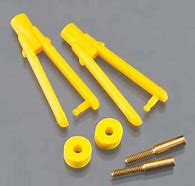 Dubro Long Arm Micro Clevis .032" Yellow (2) DUB973Y