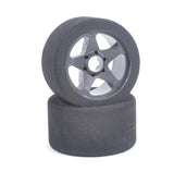 CONJ83706 Contact 1/8 Front 5 Spoke 37 Shore  Black Rim (2)