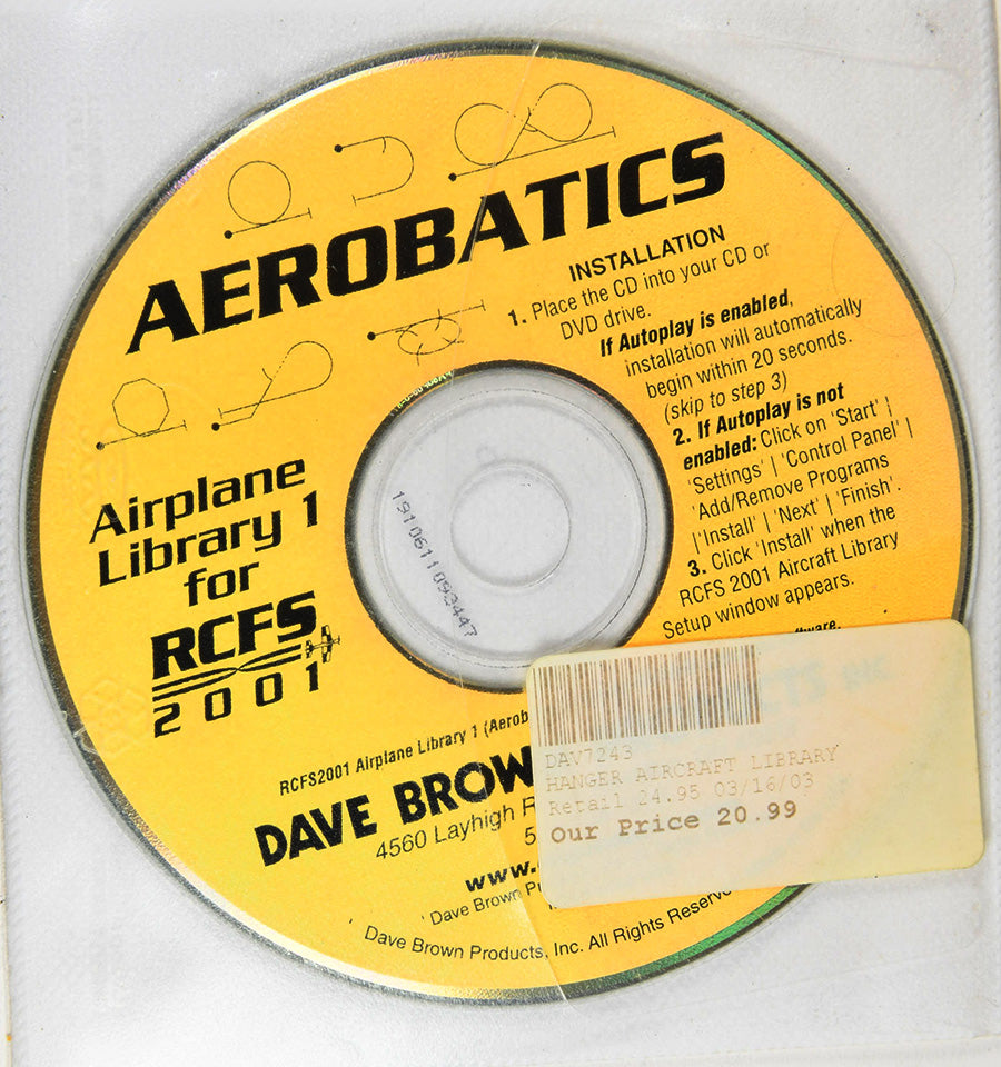 Dave Brown Hanger Aircraft Library DAV7243