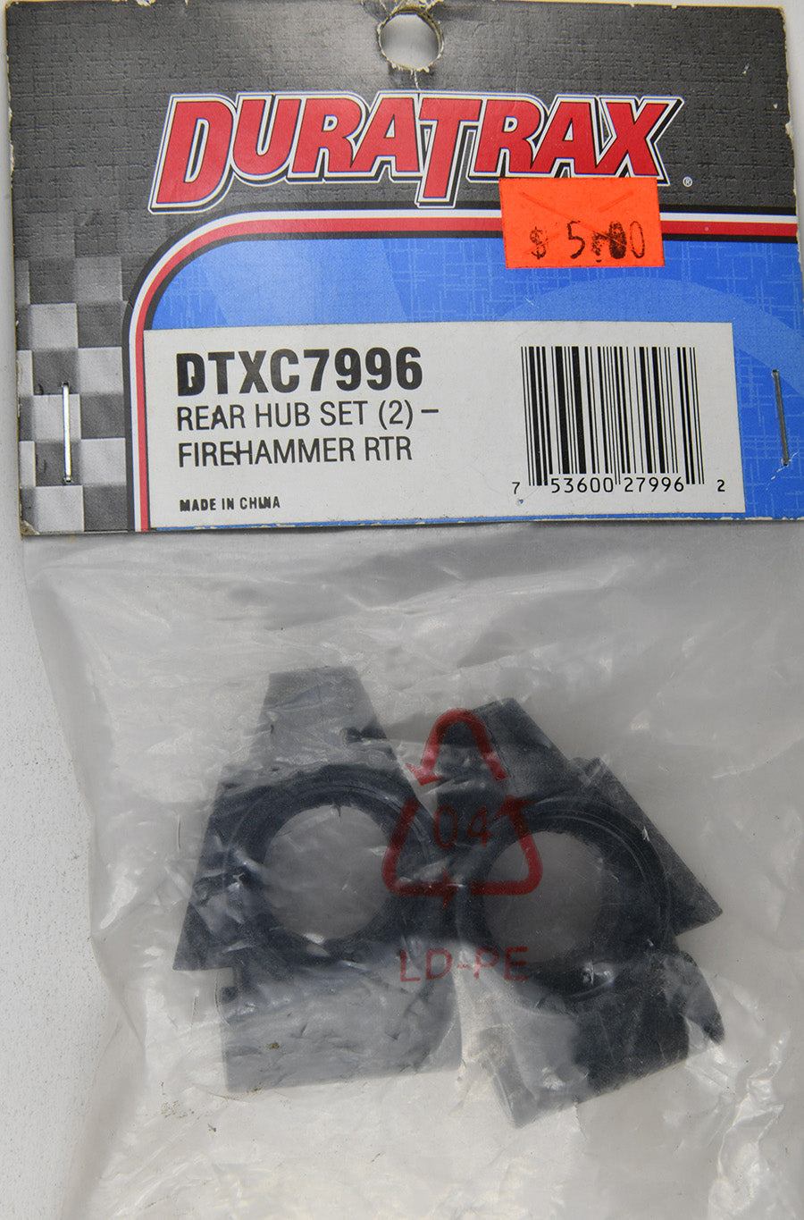 Duratrax Rear Hub Set Firehammer DTXC7996