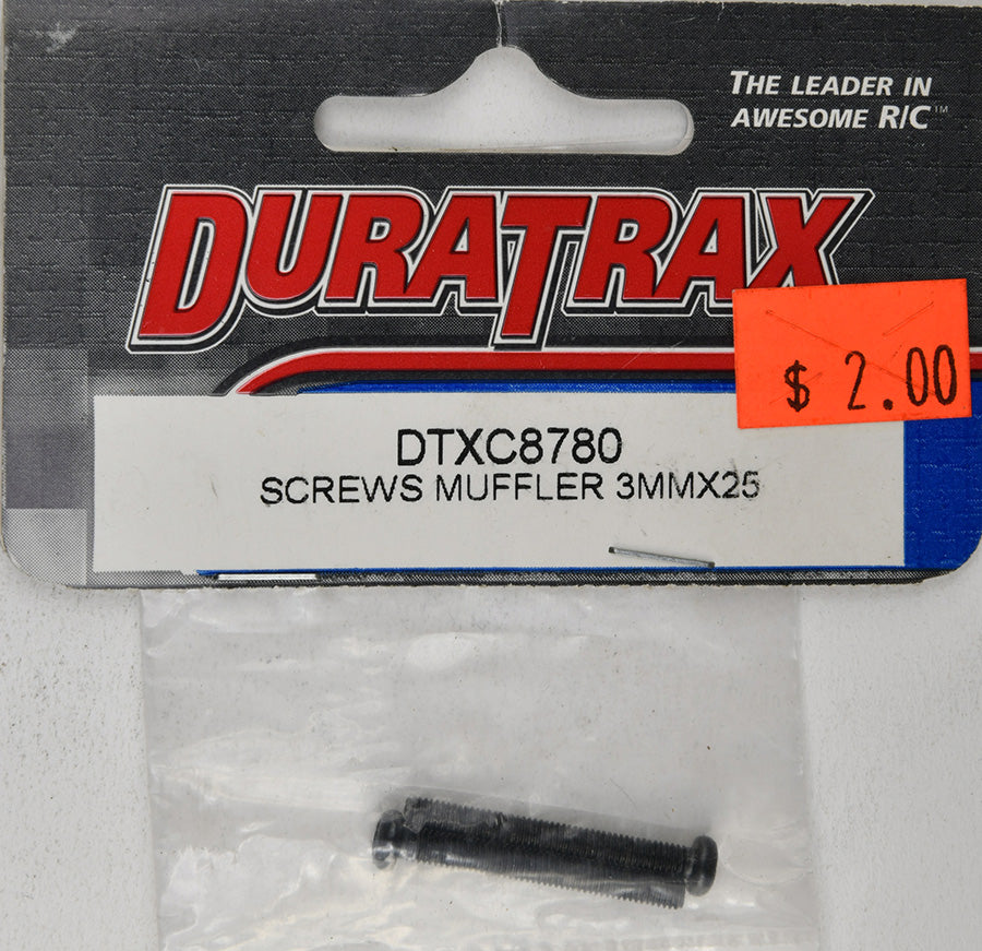 Duratrax Screws Muffler 3mmx25 DTXC8780
