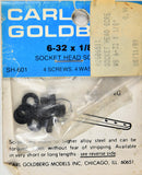 Carl Goldberg 318 6-32 x 1/8 Socket Head Screws GBG318