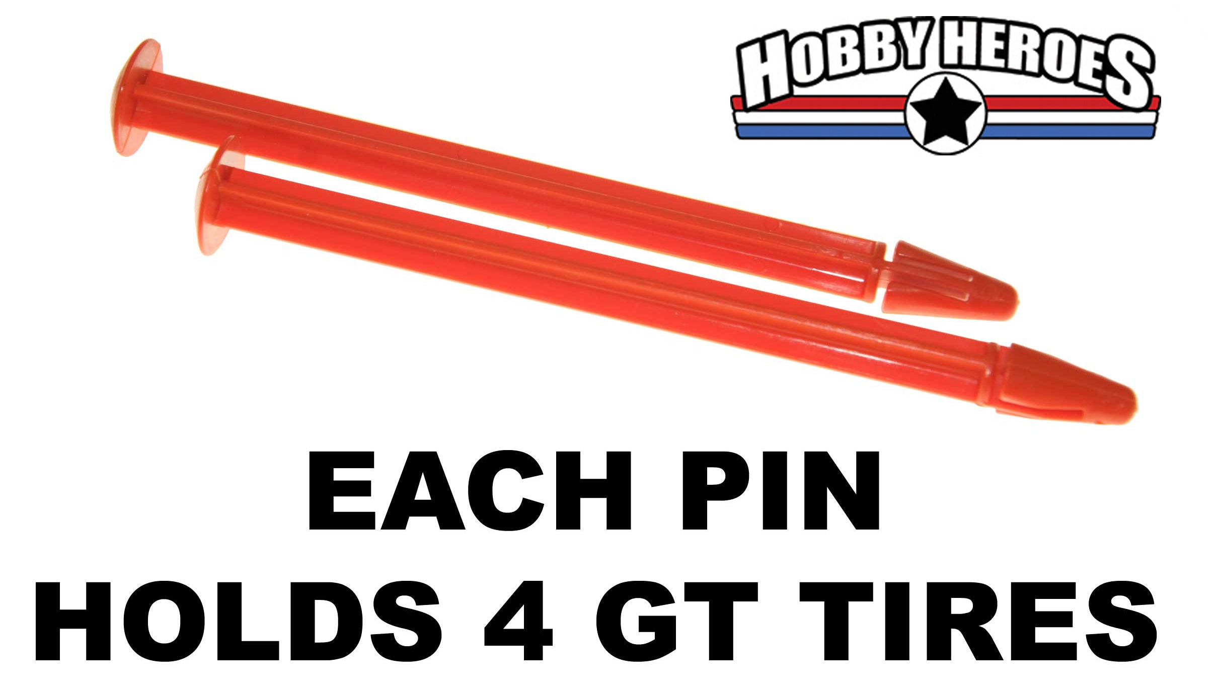 GRP GG01PIN 2 GT Tire Pins: Holds Up to 4 GT Tires