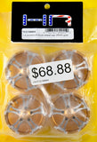 Hot Racing 1.9 Aluminum Truck Wheel Cap (26mm) Gold HRATCC19W04