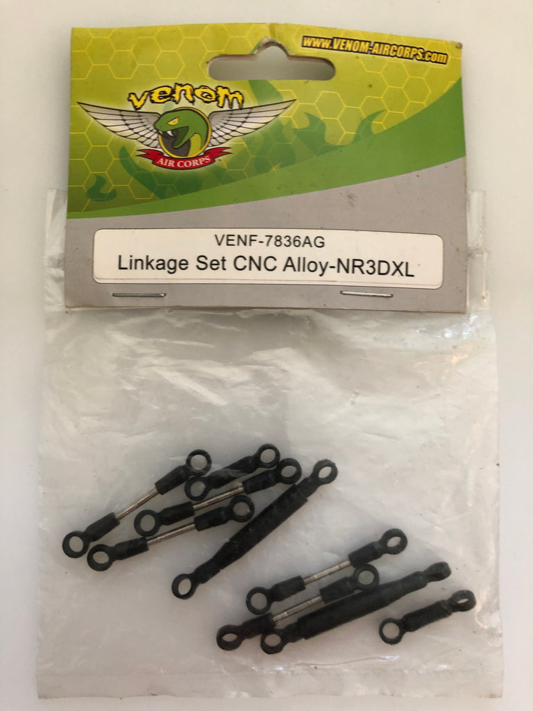 Venom Linkage Set CNC Alloy Night Ranger Helicopter VENF-7836AG