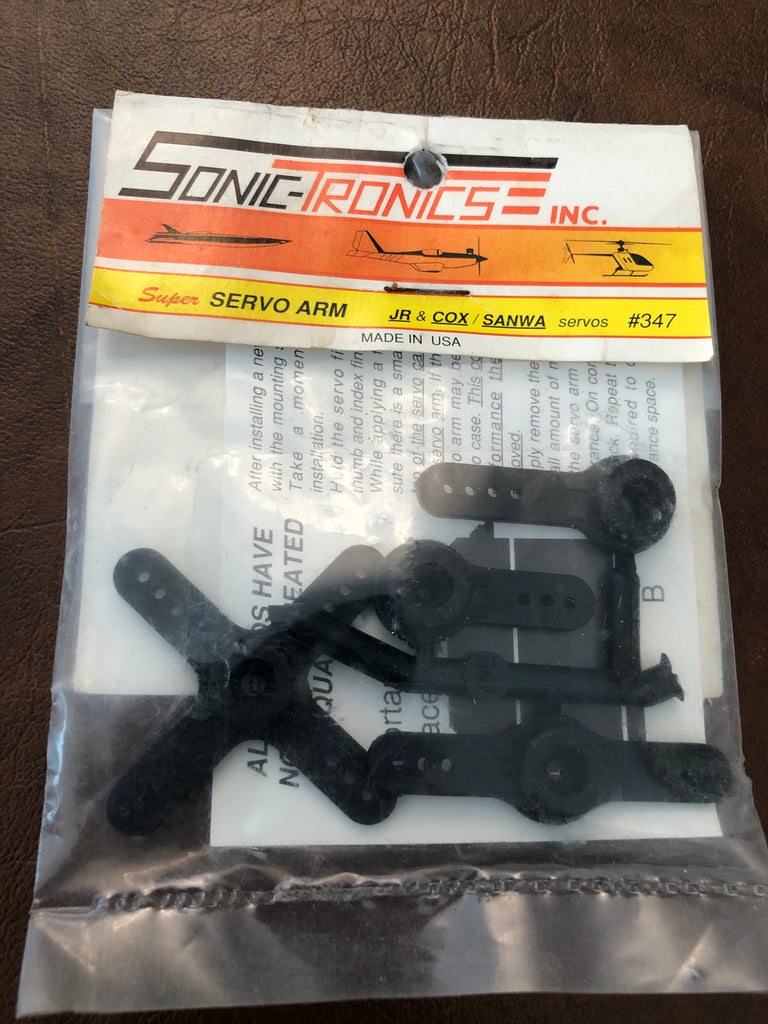 Sot347 Sonic-Tronics Super Servo Arm JR & Cox/Sanwa servos